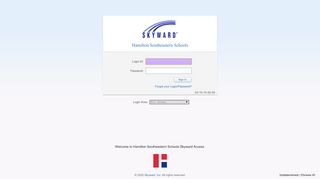
                            1. Login - Powered by Skyward - Hamilton Southeastern Schools