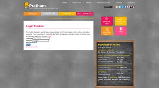 
                            2. Login - Pratham