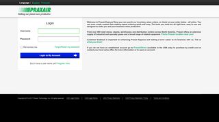 
                            1. Login - Praxair