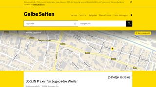
                            7. LOG.IN Praxis für Logopädie Weiler 73054 Eislingen Fils Adresse ...