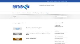 
                            10. Login - Precision Tracking Solutions