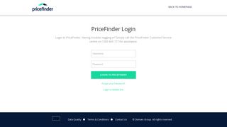 
                            1. Login - PriceFinder