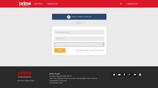 
                            5. Login | Prime Mobile - Cara Belajar Masa Kini