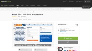 
                            8. Login Pro - PHP User Management by jdwebdesigner | CodeCanyon