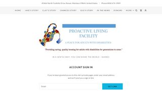 
                            8. Login | Proactive Living Facility