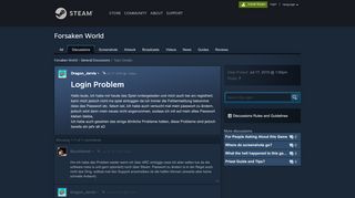 
                            4. login problem :: Forsaken World General ... - Steam Community