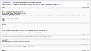 
                            4. Login problem mittels Zertifikatdatei unter Windows 10 [Archiv ...