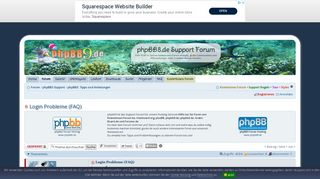 
                            4. Login Probleme (FAQ) : phpBB3: Tipps und Anleitungen - Support-Forum