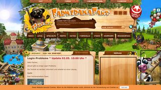 
                            5. Login-Probleme - Farmeramafans