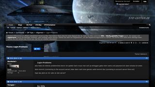 
                            1. Login-Probleme - STO-Center