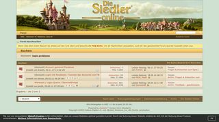 
                            4. login probleme - Suchergebnisse - Die Siedler Online