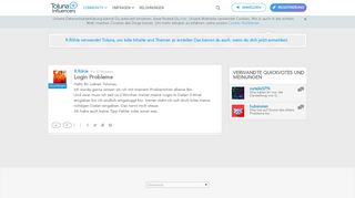 
                            6. Login Probleme | Toluna