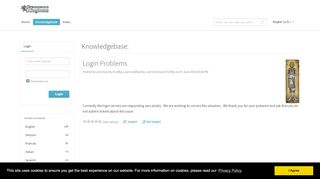 
                            3. Login Problems - Stronghold Kingdoms Support