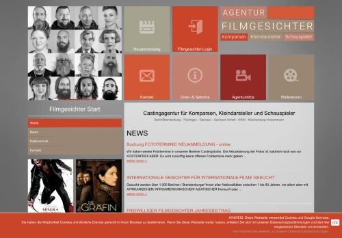 
                            13. Login Produktionen - Agentur Filmgesichter