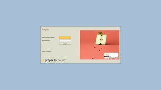
                            6. Login: Project Account Web