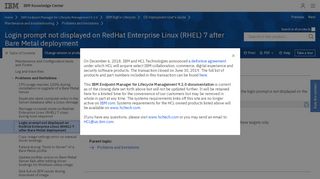 
                            10. Login prompt not displayed on RedHat Enterprise Linux (RHEL) 7 ...