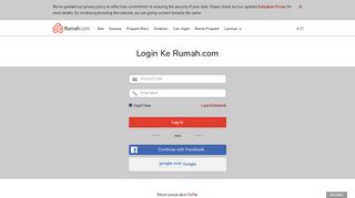 
                            2. Login | PropertyGuru Indonesia - Rumah