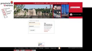 
                            5. Login - Provincia di Verona