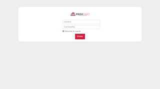 
                            6. Login - Proxinmo - Red de Agentes Inmobiliarios Independientes