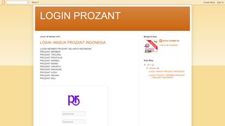 
                            2. LOGIN PROZANT