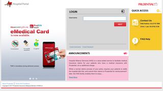 
                            7. Login | Prudential HAS Portal