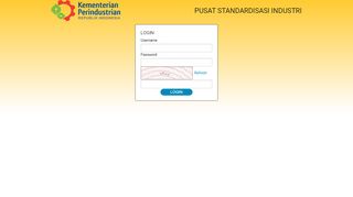 
                            12. login :: psi - pustan@kemenperin.go.id