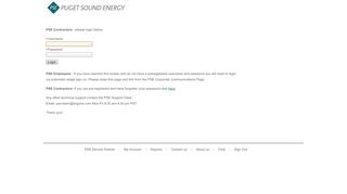 
                            8. Login - Puget Sound Energy - Direct EDJE
