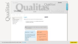 
                            6. Login | Qualitas - Leading in Web solutions