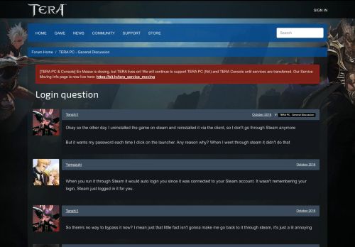 
                            8. Login question — TERA - En Masse