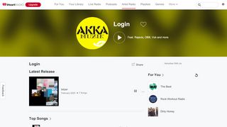 
                            3. Login Radio: Listen to Free Music & Get The Latest Info | iHeartRadio