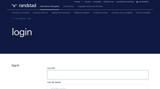 
                            4. login | Randstad Canada