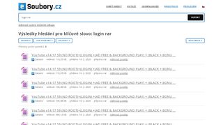 
                            6. login rar stáhnout (0 výsledků) - eSoubory.cz