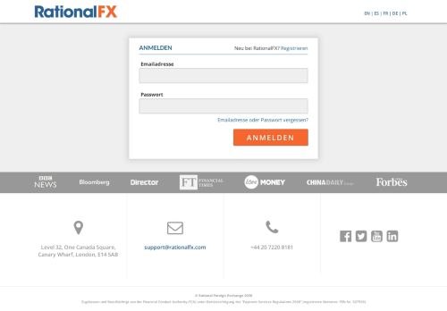 
                            3. Login - RationalFX