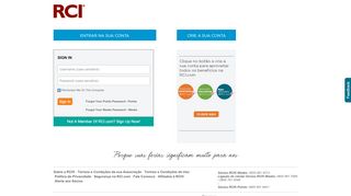 
                            1. Login | RCI.com | Porque suas férias significan muito para nos