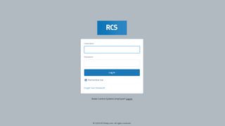 
                            8. Login | RCS Customer Portal
