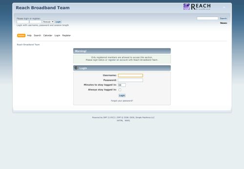 
                            6. Login - Reach Broadband