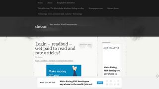 
                            6. Login – readbud – Get paid to read and rate articles! | shezan