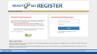 
                            1. Login - Ready Set Register