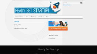 
                            4. Login - Ready Set Startup