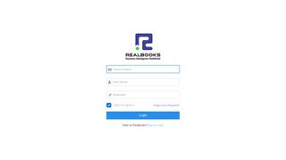 
                            2. Login - RealBooks