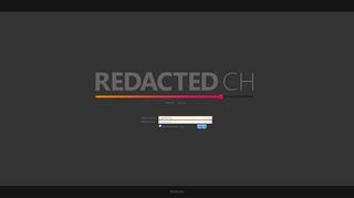 
                            1. Login :: Redacted - Redacted.CH