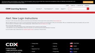 
                            3. Login Redirect - CDX Learning Systems
