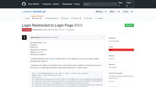 
                            8. Login Redirected to Login Page · Issue #203 · passbolt/passbolt_api ...