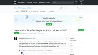 
                            12. Login redirects to /sso/login, which is not found · Issue #641 ... - GitHub