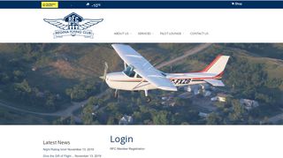 
                            10. Login - Regina Flying Club