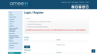 
                            7. Login / Register - An International Association For Medical ...