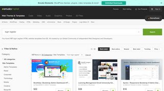 
                            7. Login Register HTML Website Templates from ThemeForest (Page 3)