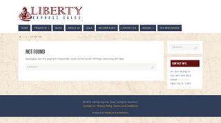 
                            7. Login / Register · Liberty Express