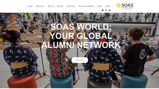 
                            10. Login / Register - SOAS Alumni