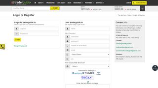 
                            2. Login, Register – traderguide.in